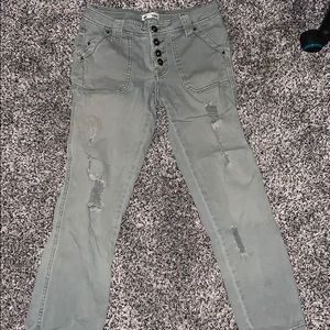 These are green jeans
